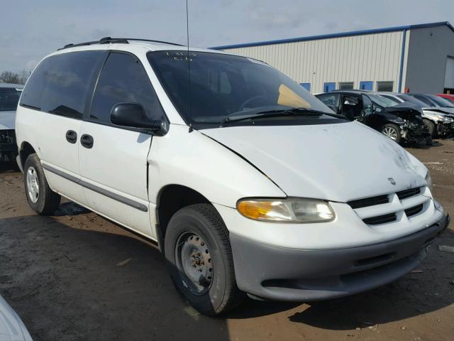 2B4FP25B0YR547781 - 2000 DODGE CARAVAN WHITE photo 1