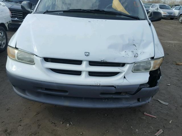 2B4FP25B0YR547781 - 2000 DODGE CARAVAN WHITE photo 9