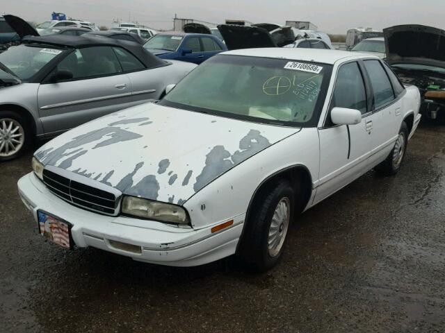 2G4WB54LXP1494576 - 1993 BUICK REGAL CUST WHITE photo 2