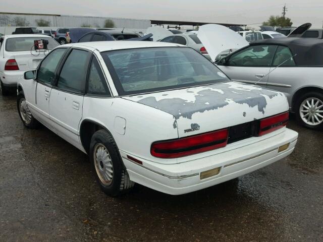 2G4WB54LXP1494576 - 1993 BUICK REGAL CUST WHITE photo 3