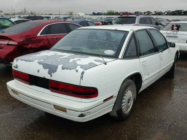 2G4WB54LXP1494576 - 1993 BUICK REGAL CUST WHITE photo 4