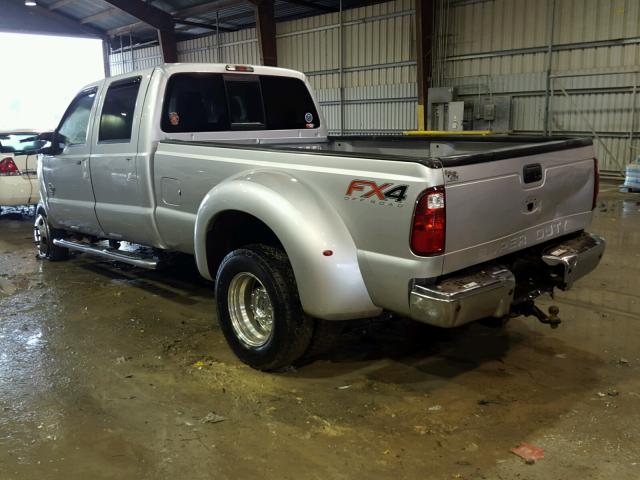 1FT8W3DT2GEA47759 - 2016 FORD F350 SUPER SILVER photo 3