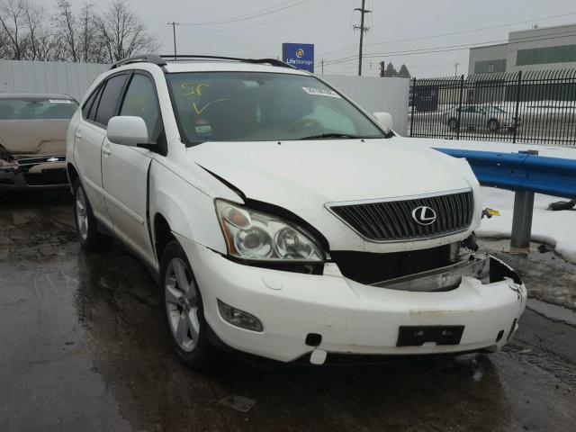 2T2GK31UX7C001907 - 2007 LEXUS RX 350 WHITE photo 1