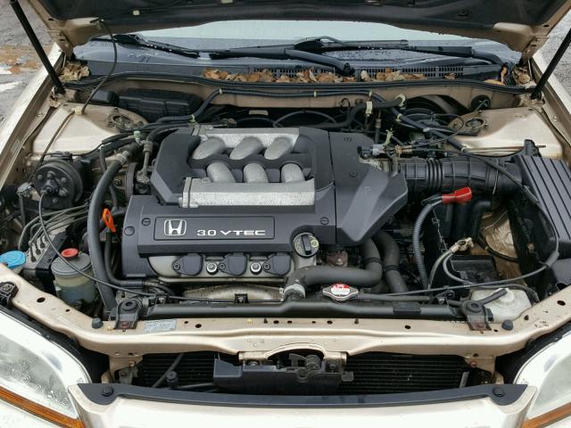 1HGCG165X2A066281 - 2002 HONDA ACCORD EX GOLD photo 7