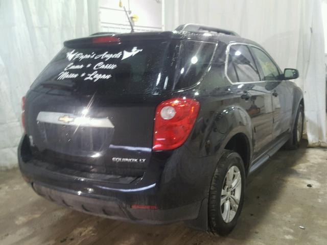 2GNFLFEK6E6324798 - 2014 CHEVROLET EQUINOX LT BLACK photo 4