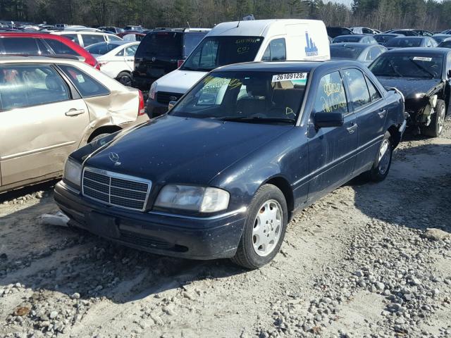 WDBHA28E0RF066083 - 1994 MERCEDES-BENZ C 280 BLUE photo 2