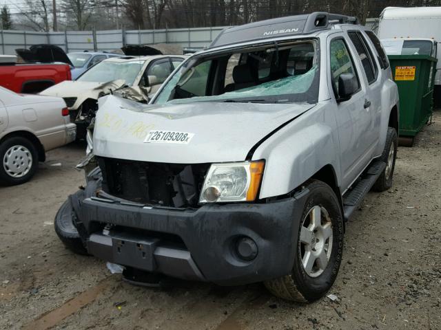 5N1AN08W16C539079 - 2006 NISSAN XTERRA OFF SILVER photo 2