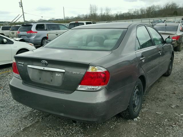 4T1BE32K95U974291 - 2005 TOYOTA CAMRY LE GRAY photo 4