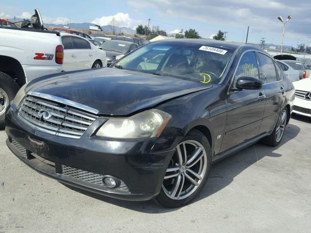 JNKBY01E47M403721 - 2007 INFINITI M45 BASE BLACK photo 2