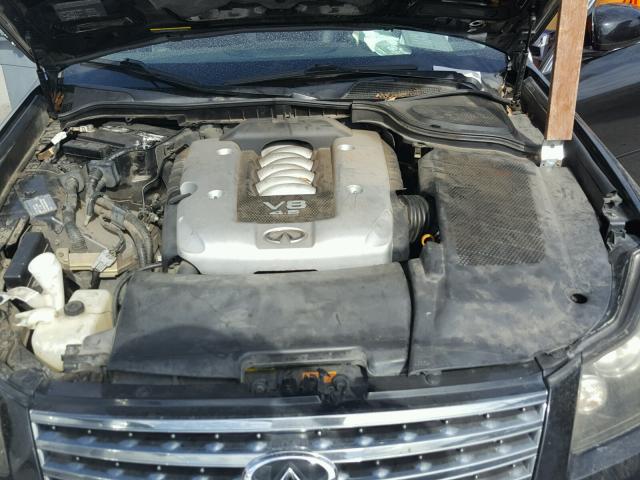 JNKBY01E47M403721 - 2007 INFINITI M45 BASE BLACK photo 7