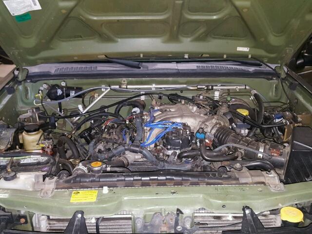 5N1ED28T44C645559 - 2004 NISSAN XTERRA XE GREEN photo 7