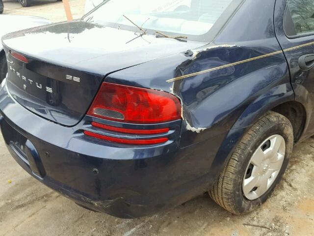 1B3EL36X23N590388 - 2003 DODGE STRATUS SE BLUE photo 9