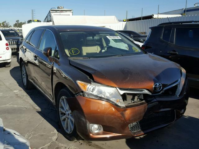 4T3ZA3BB3AU021877 - 2010 TOYOTA VENZA BASE BROWN photo 1