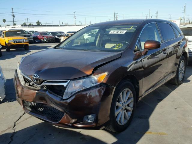 4T3ZA3BB3AU021877 - 2010 TOYOTA VENZA BASE BROWN photo 2