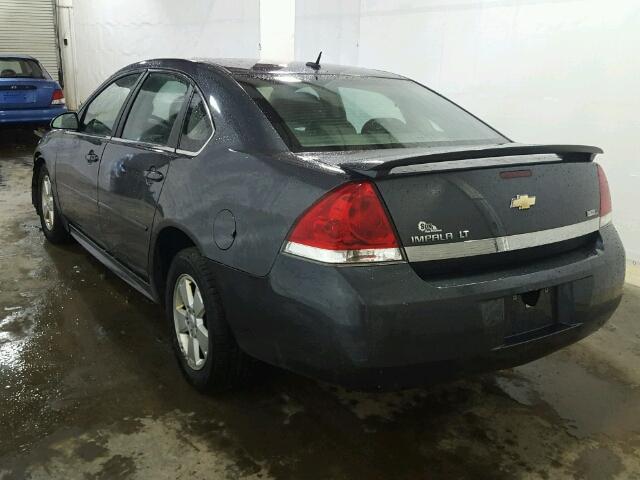 2G1WB5EK7A1191071 - 2010 CHEVROLET IMPALA LT GRAY photo 3