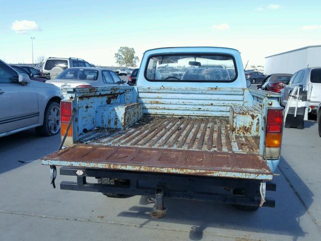 CLN1498209921 - 1979 CHEVROLET LUV BLUE photo 6