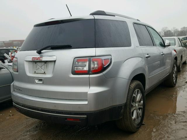 1GKKRRKD3EJ243441 - 2014 GMC ACADIA SLT ვერცხლისფერი ფოტო 4