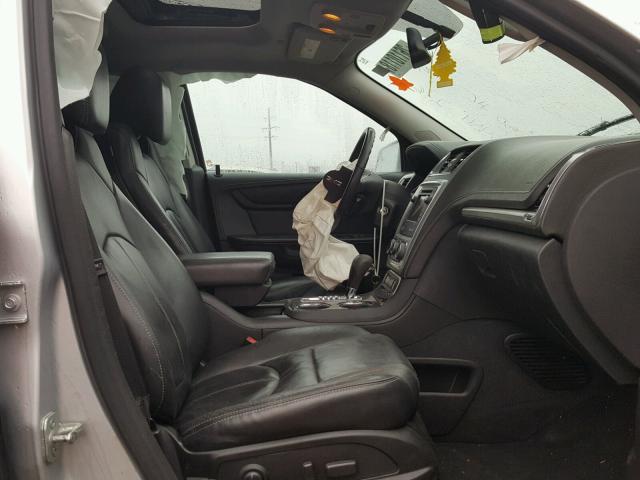 1GKKRRKD3EJ243441 - 2014 GMC ACADIA SLT ვერცხლისფერი ფოტო 5