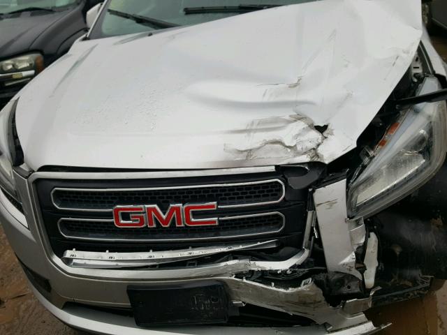 1GKKRRKD3EJ243441 - 2014 GMC ACADIA SLT ვერცხლისფერი ფოტო 7