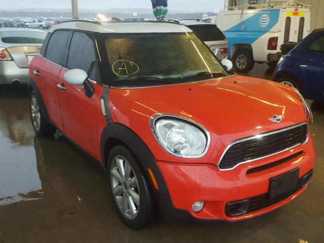 WMWZC3C54BWL79010 - 2011 MINI COOPER S C RED photo 1