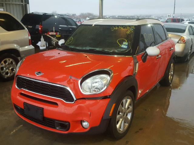 WMWZC3C54BWL79010 - 2011 MINI COOPER S C RED photo 2