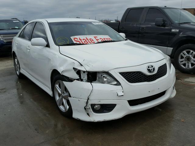 4T1BF3EKXAU580012 - 2010 TOYOTA CAMRY BASE WHITE photo 1