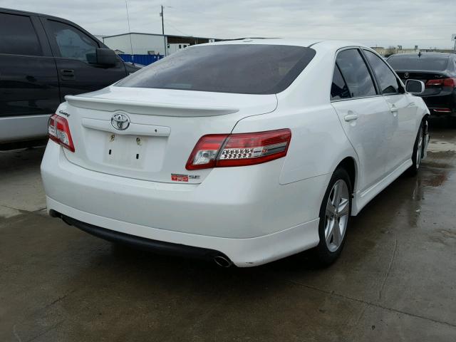 4T1BF3EKXAU580012 - 2010 TOYOTA CAMRY BASE WHITE photo 4