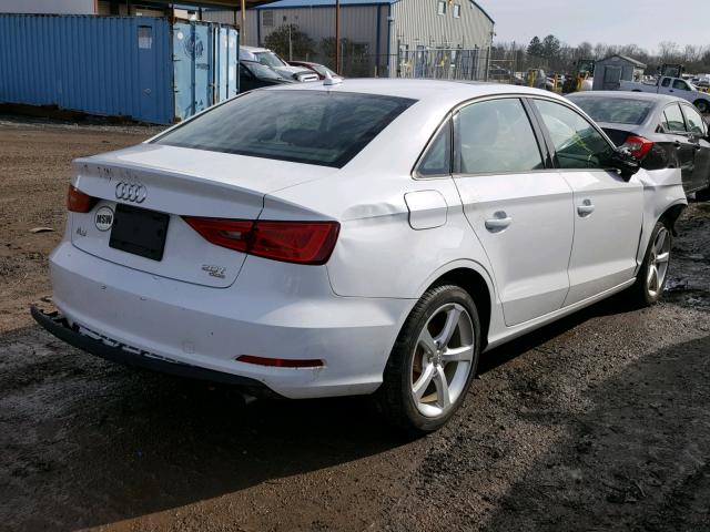 WAUBFGFF7F1008043 - 2015 AUDI A3 WHITE photo 4