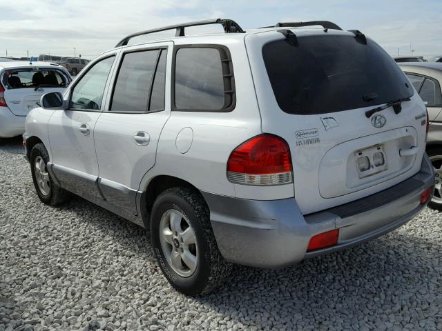 KM8SC13E25U889778 - 2005 HYUNDAI SANTA FE G WHITE photo 3