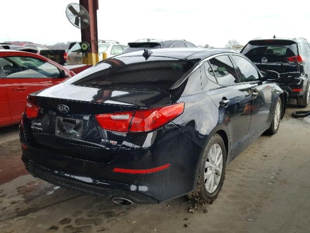 5XXGN4A71FG415242 - 2015 KIA OPTIMA EX BLACK photo 4