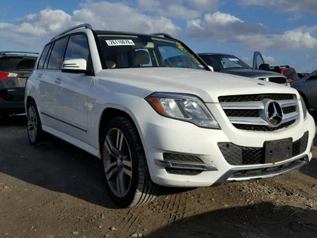 WDCGG5HB9EG213227 - 2014 MERCEDES-BENZ GLK 350 WHITE photo 1