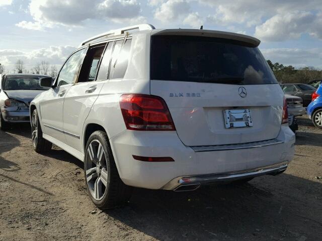 WDCGG5HB9EG213227 - 2014 MERCEDES-BENZ GLK 350 WHITE photo 3