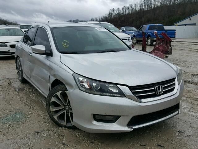 1HGCR2F59EA231757 - 2014 HONDA ACCORD SPO SILVER photo 1