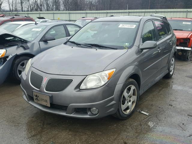 5Y2SL658X8Z409857 - 2008 PONTIAC VIBE GRAY photo 2