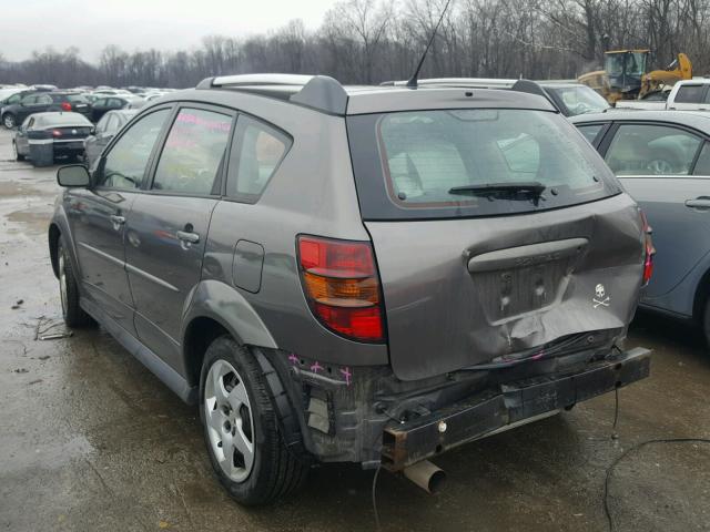 5Y2SL658X8Z409857 - 2008 PONTIAC VIBE GRAY photo 3