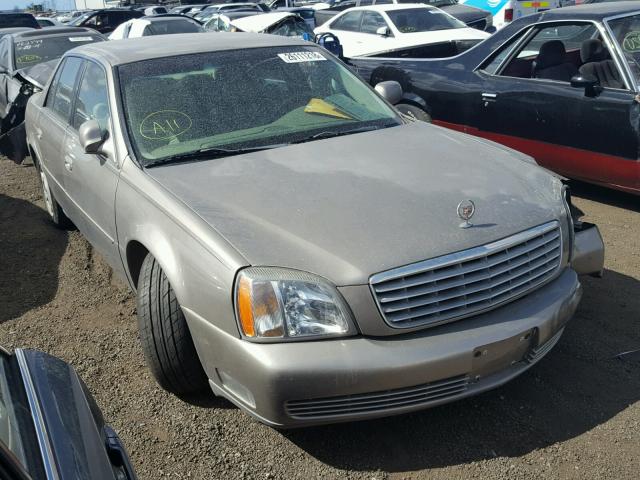 1G6KD54Y22U274812 - 2002 CADILLAC DEVILLE TAN photo 1