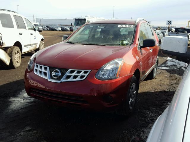 JN8AS5MV1FW769599 - 2015 NISSAN ROGUE SELE RED photo 2