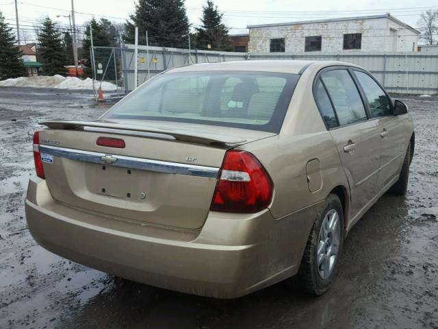 1G1ZT58F87F113442 - 2007 CHEVROLET MALIBU LT GOLD photo 4