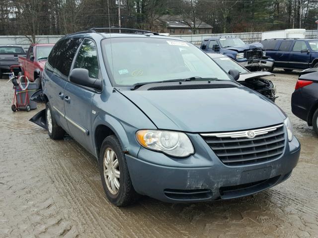 2A8GP54L77R173342 - 2007 CHRYSLER TOWN & COU BLUE photo 1