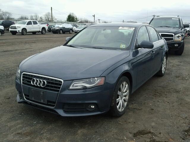 WAUFFAFL2BN021371 - 2011 AUDI A4 PREMIUM GRAY photo 2