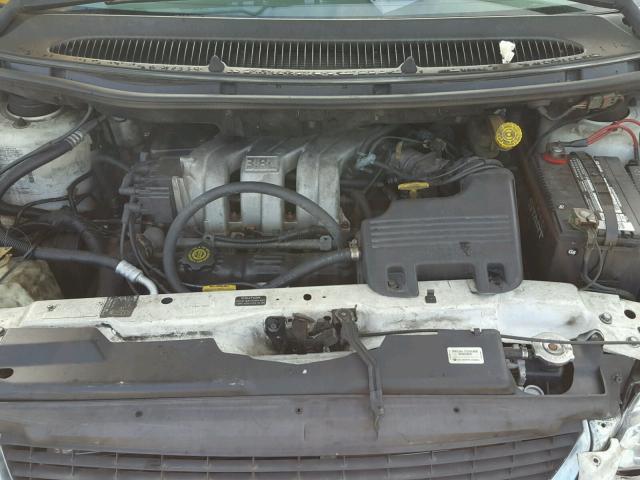 1C4GP54L4YB650235 - 2000 CHRYSLER TOWN & COU WHITE photo 7