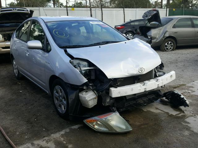 JTDKB20U683438906 - 2008 TOYOTA PRIUS SILVER photo 1