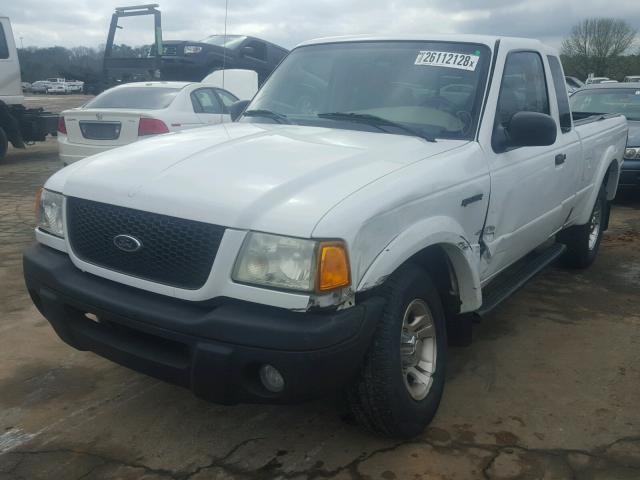 1FTYR44U82PA59451 - 2002 FORD RANGER SUP WHITE photo 2