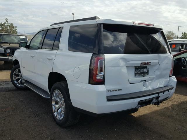 1GKS1AKC5GR388663 - 2016 GMC YUKON SLE WHITE photo 3