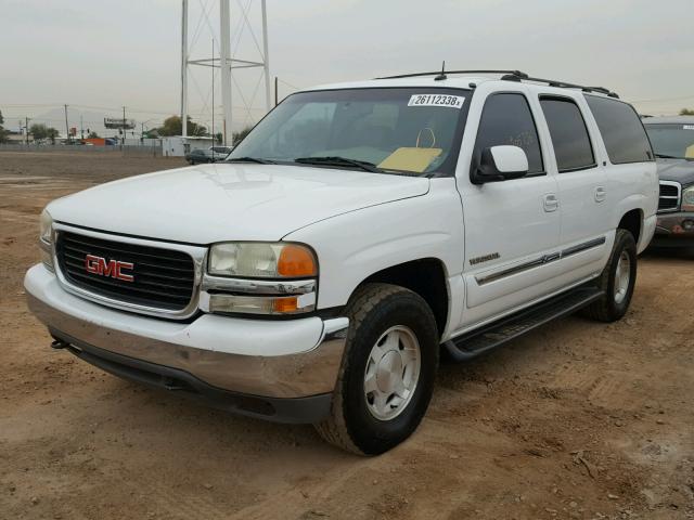 3GKEC16T23G329002 - 2003 GMC YUKON XL C WHITE photo 2