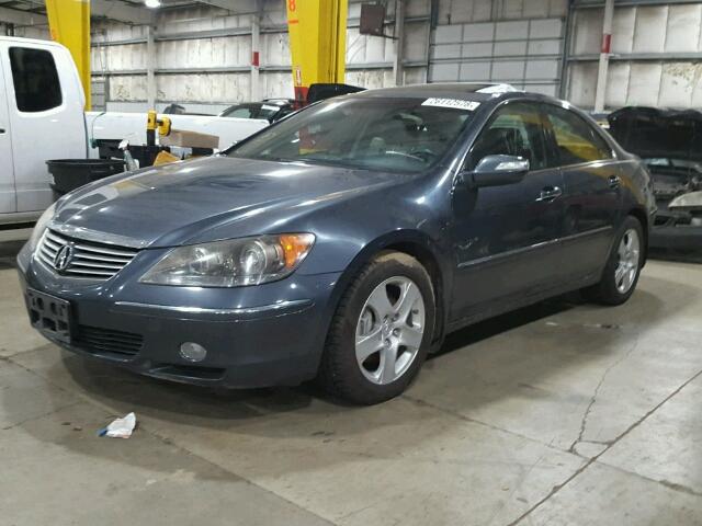 JH4KB16618C003566 - 2008 ACURA RL ლურჯი ფოტო 2