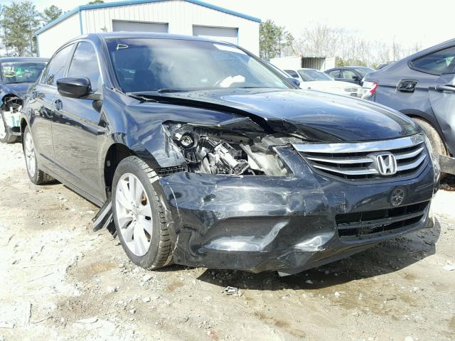 1HGCP2F87BA039961 - 2011 HONDA ACCORD EXL BLACK photo 1