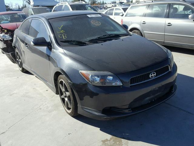 JTKDE177160076064 - 2006 TOYOTA SCION TC BLACK photo 1