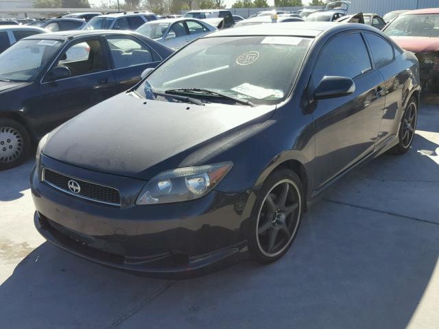 JTKDE177160076064 - 2006 TOYOTA SCION TC BLACK photo 2