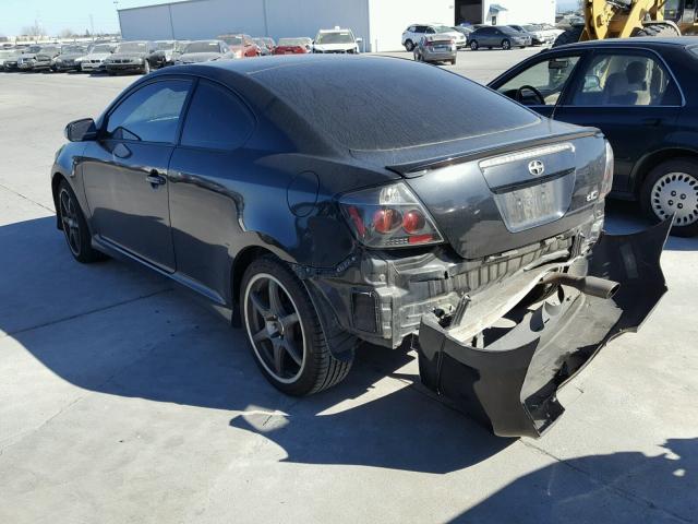 JTKDE177160076064 - 2006 TOYOTA SCION TC BLACK photo 3